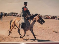 Есөнбулаг сумын харьяат аймгийн Алдарт уяач Д.Гончигсум: Үдшийн бүрийд морь зориг ордог болохоор энэ цагийг сонгож жороо оруулдаг