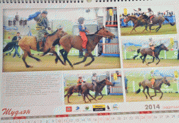 2014 оны Хурдан морь, Бөхийн календарь худалдаанд гарлаа