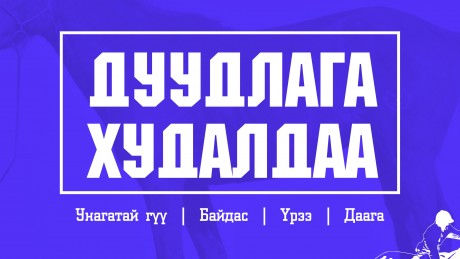 Макс угшлын хурдан морьдын дуудлага худалдаа болно